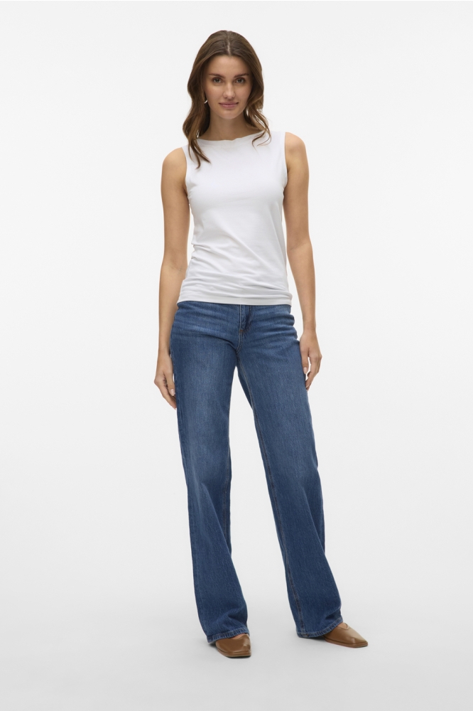 VMPANDA MODAL SL TOP JRS NOOS 10314416 BRIGHT WHITE